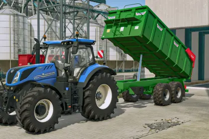 Ефективний Причіп Gaher Metalic Tipping Trailer Pack (GHR TB50/TB60/TB80) для Перевезення Сипучих Вантажів — 4