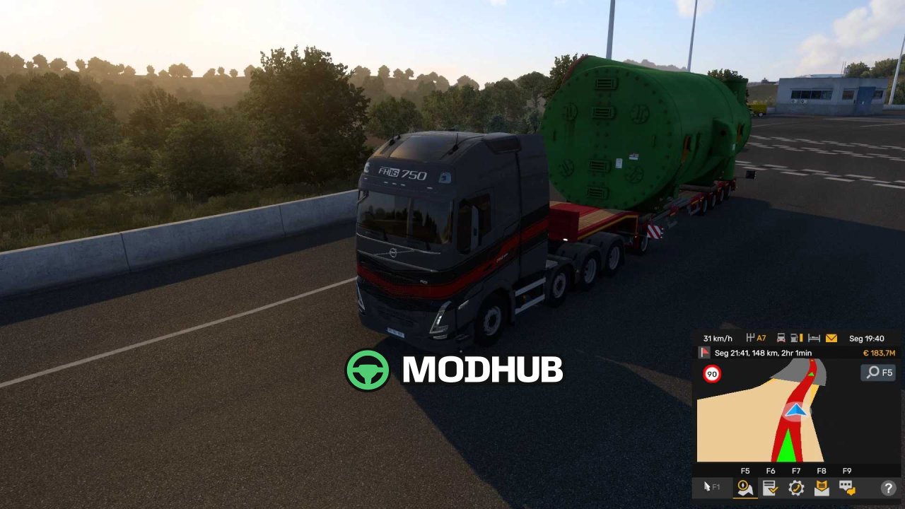 Special Transport 100 km/h for ETS2