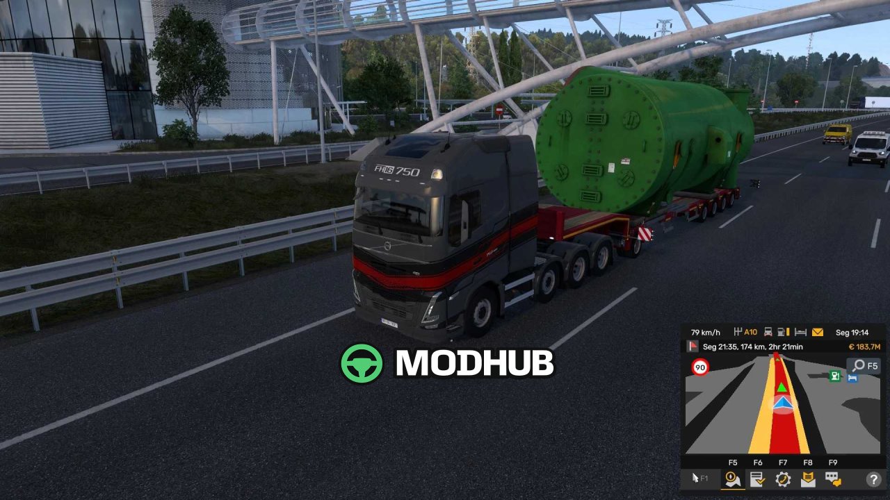 Special Transport 100 km/h for ETS2