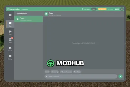 Agra Monitor V1.1 – Tablette de gestion pour FS25 — 3