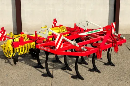 Ефективний Культиватор Pöttinger SYNKRO 3030 для Ідеального Обробітку Ґрунту в FS25 — 4