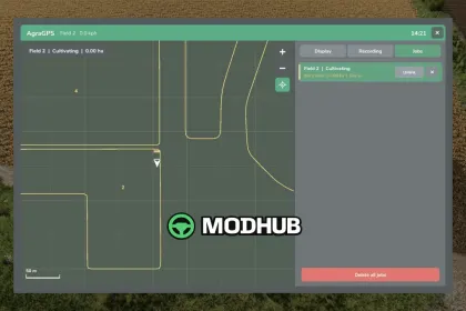 AgraGPS V1.1 para FS25 – Terminal GPS para tratores — 6