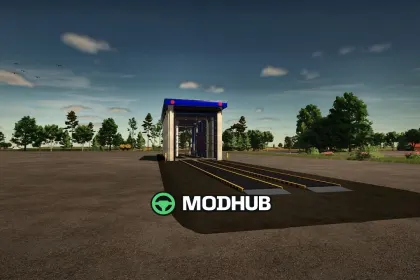 Lavagem de carros Car Wash V1.4 para FS25 — 2