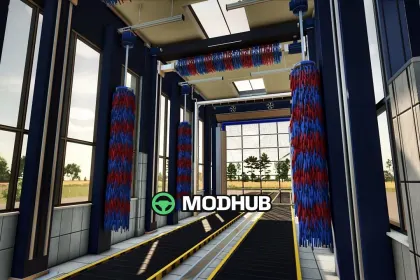 Lavagem de carros Car Wash V1.4 para FS25 — 3