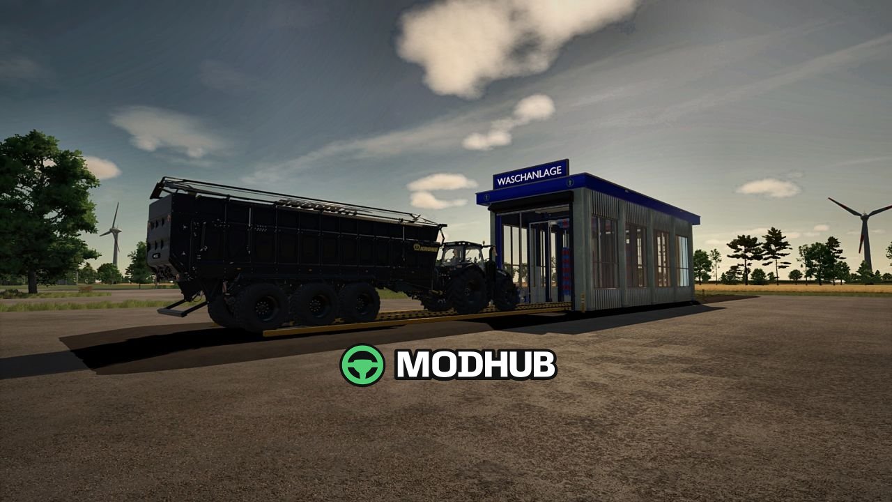 Lavagem de carros Car Wash V1.4 para FS25