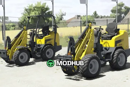 Chargeuse Mustang 406 V1.1 pour FS25 — 2