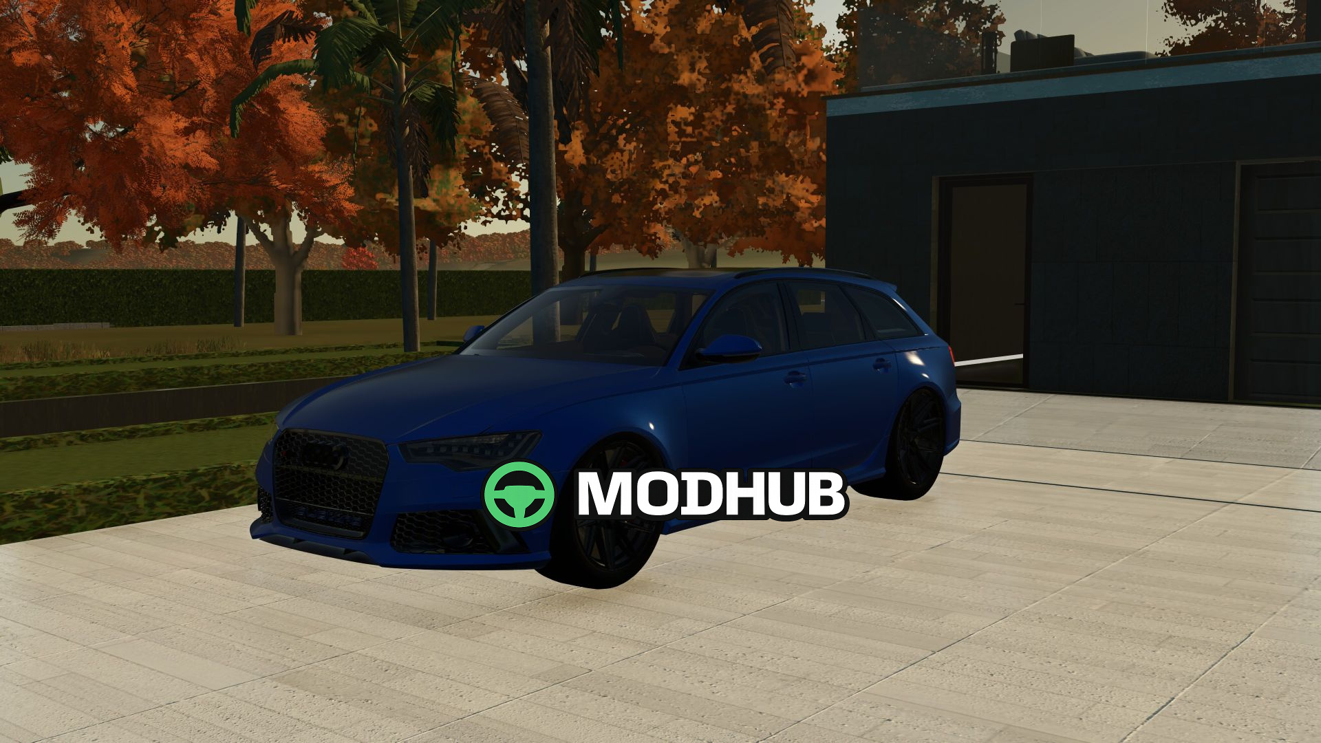 Mod na Samochody Audi RS6 Avant 2015 V1000 dla Farming Simulator 25