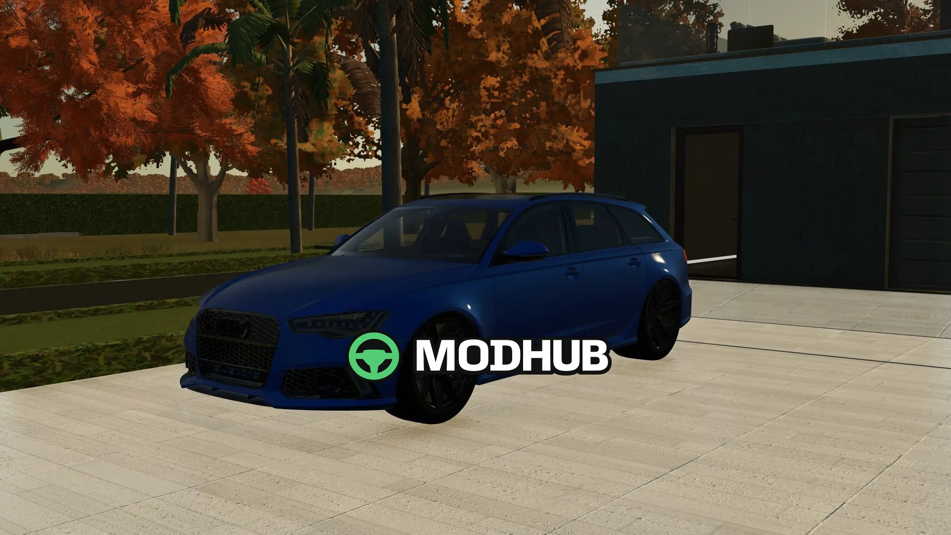 Мод на Автомобілі Audi RS6 Avant 2015 V1.0.0.0 для Фермер Симулятор 25