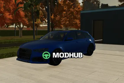 Мод на Автомобілі Audi RS6 Avant 2015 V1.0.0.0 для Фермер Симулятор 25 — 1