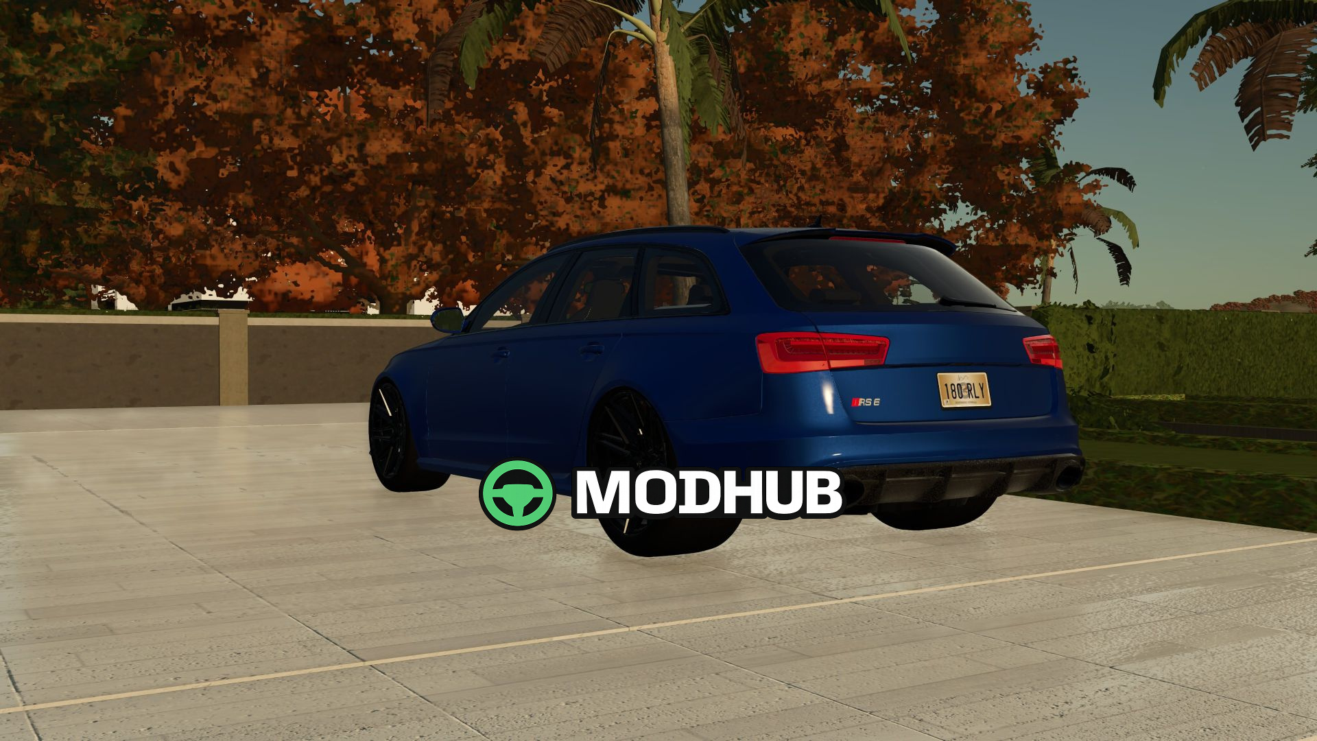 Мод на Автомобілі Audi RS6 Avant 2015 V1.0.0.0 для Фермер Симулятор 25