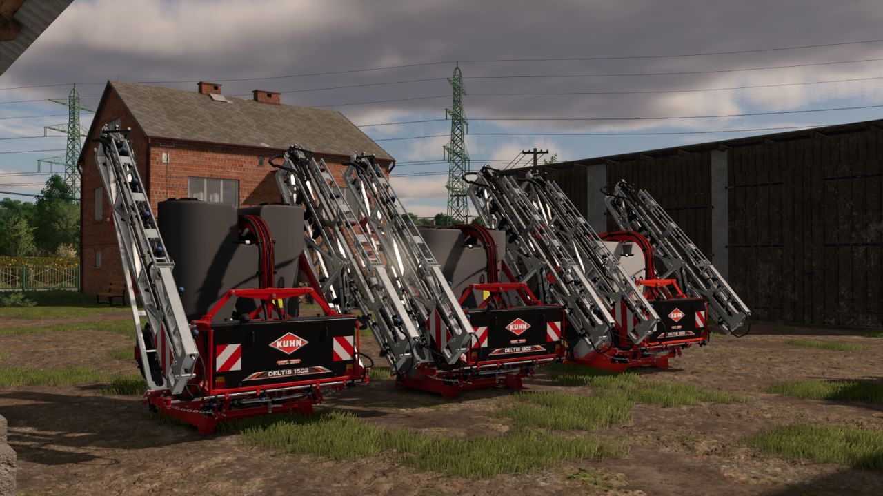 Efficient Sprayer Kuhn Deltis2 MTA3 21m for Precision Field Protection in FS25
