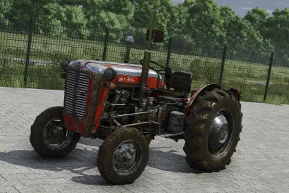 Trator IMT 539 para Farming Simulator 25 — 3