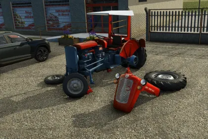 Trator IMT 539 para Farming Simulator 25 — 4