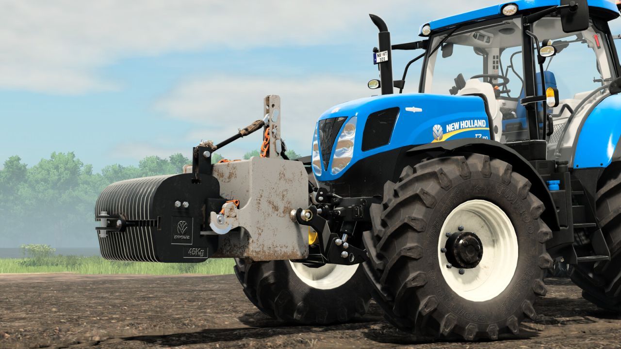 Effective Concrete 750kg Weight with Coupling for Mounted Equipment - Screenshots