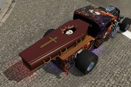 Hot Rod Halloween pour Farming Simulator 25 – V8 monstrueux — 5