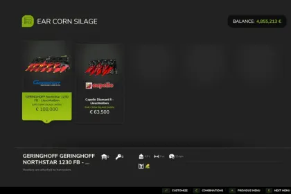 Ensilage de maïs avec épis pour Farming Simulator 25 — 3