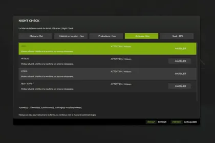 Script Night Check pour Farming Simulator 25 — 2