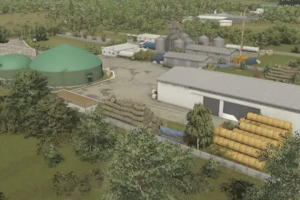 Carte Zdziechów pour Farming Simulator 25 - Village polonais réaliste — 4