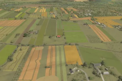 Carte Zdziechów pour Farming Simulator 25 - Village polonais réaliste — 6