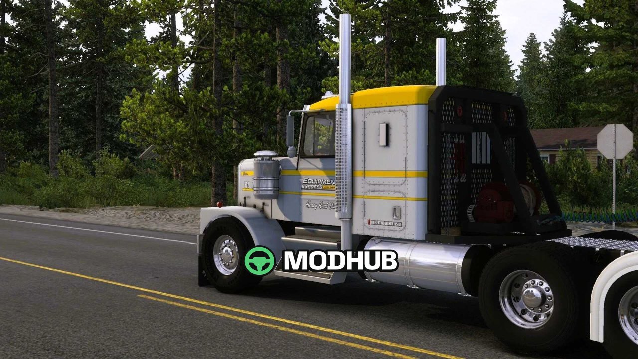 Skin Equipment Express pour Hayes Clipper v1.0 par 850 Modding ATS