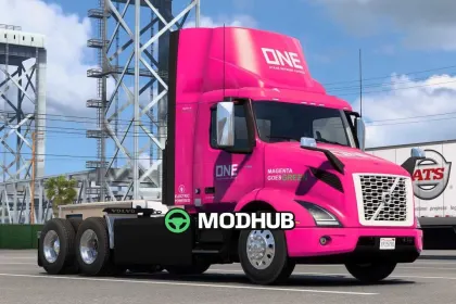 Pack de skins Volvo VNR Electric v1.0 pour ATS — 2