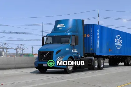 Pack de skins Volvo VNR Electric v1.0 pour ATS — 3