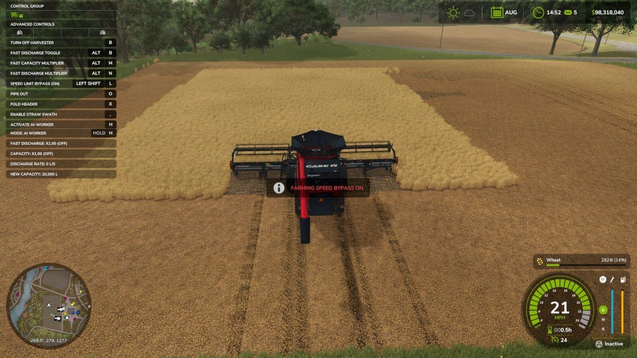 Effektives Mod Was Geschwindigkeitsbegrenzung für Farming Simulator 25 — Vollständige Geschwindigkeitskontrolle