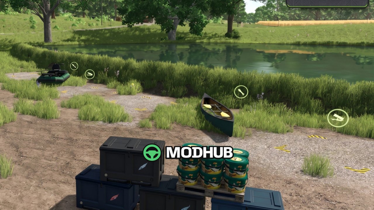 Custom Fish Pound v1.0 – Étangs décoratifs pour Farming Simulator 25