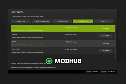 Скрипт Night Check V1.0.1 для FS25 — 2