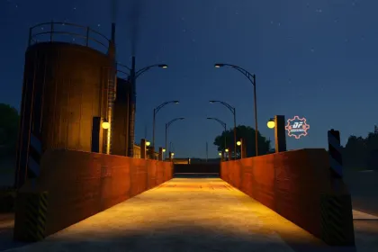 Usine de flocons DF Cereal Drive M52 pour Farming Simulator 25 — 4