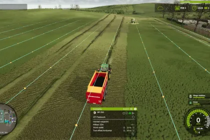 Efficient Courseplay GPS Extension for FS25 — Auto Steering by Courseplay — 1