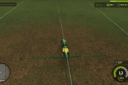 Efficient Courseplay GPS Extension for FS25 — Auto Steering by Courseplay — 6