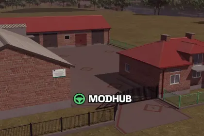 Gebäude mit Haus V1.0.0.1 für FS25 — 2