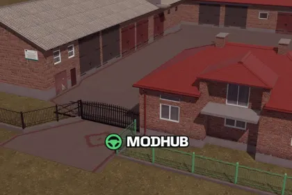 Gebäude mit Haus V1.0.0.1 für FS25 — 3