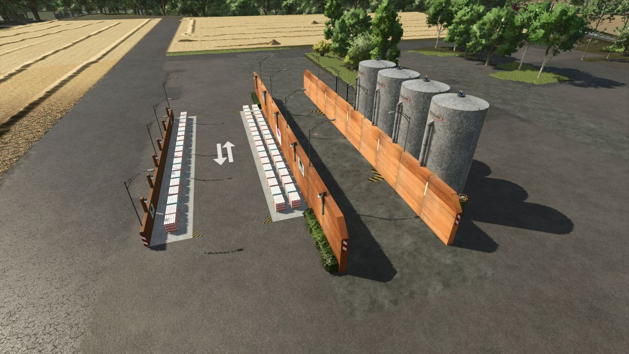 Getreidemühle DF Grain Crusher M53 für Farming Simulator 25