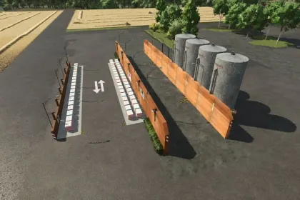 Getreidemühle DF Grain Crusher M53 für Farming Simulator 25 — 2