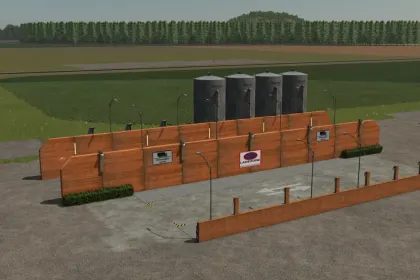 Getreidemühle DF Grain Crusher M53 für Farming Simulator 25 — 3