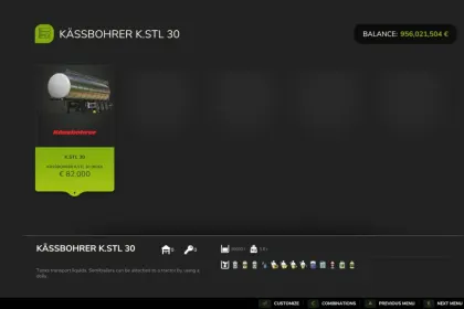 Причіп-цистерна Kässbohrer K.STL 30 для Farming Simulator 25 — 2