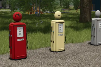 Ретро паливна колонка для Farming Simulator 25 — 5