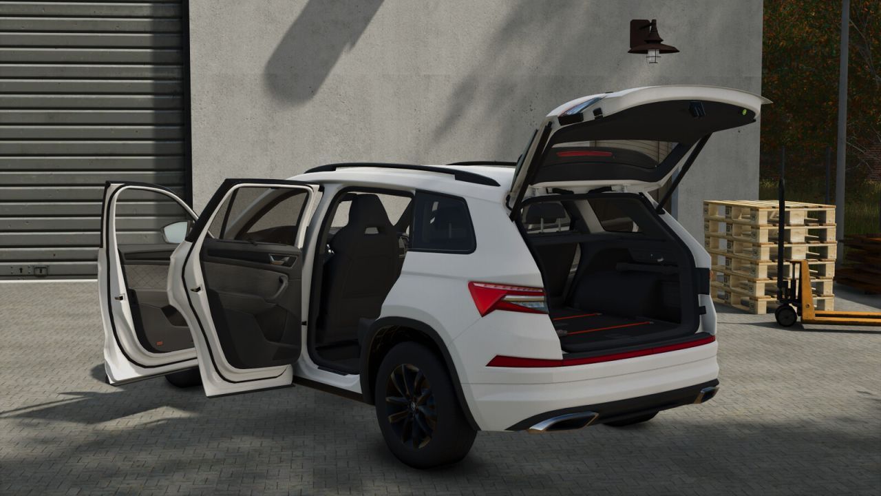 Universal Off-Road Vehicle Skoda Kodiaq for FS25 — Police, Ambulance, and Fire