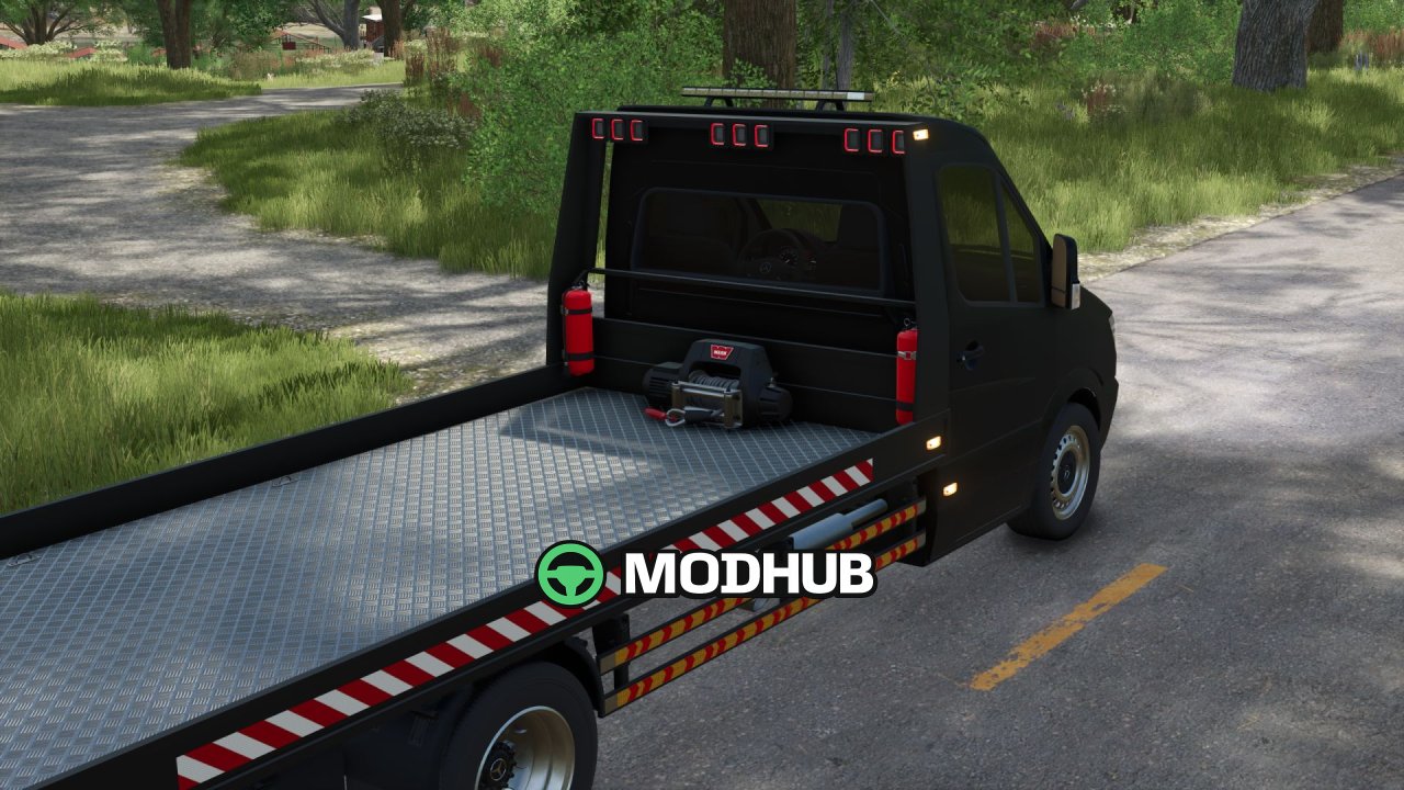 Евакуатор Mercedes-Benz Sprinter V1.2 для FS25