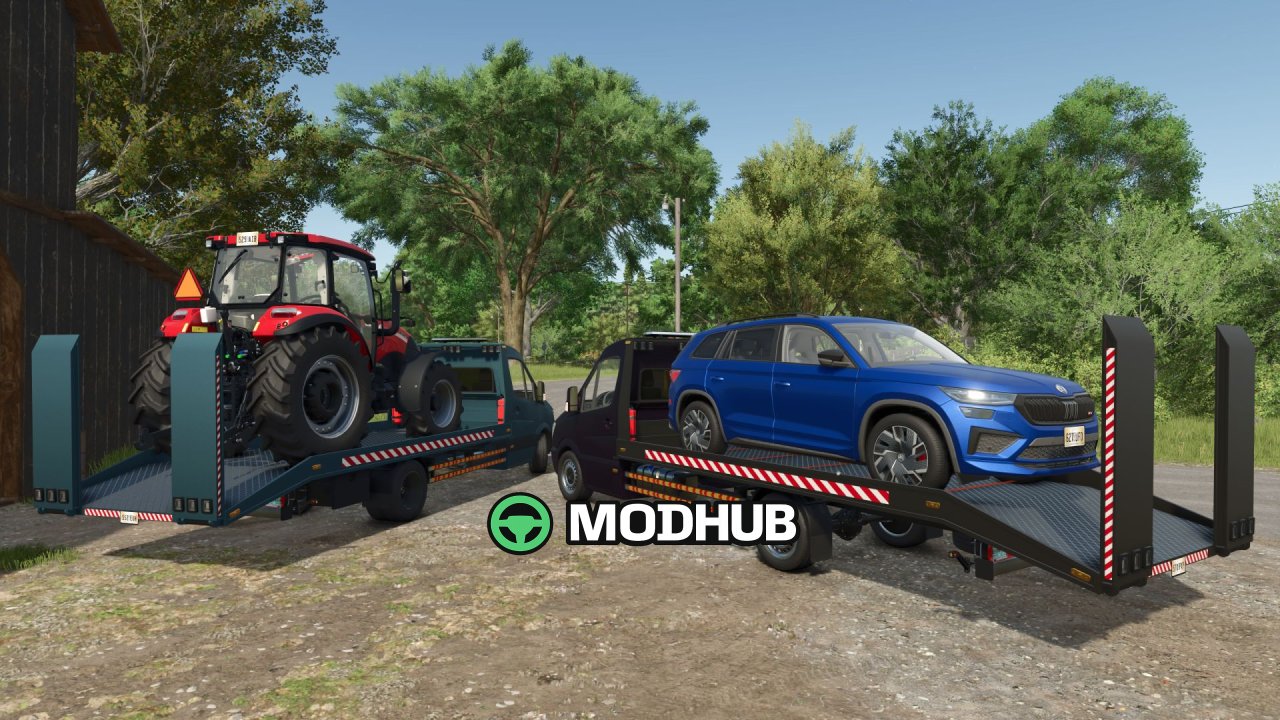 Евакуатор Mercedes-Benz Sprinter V1.2 для FS25