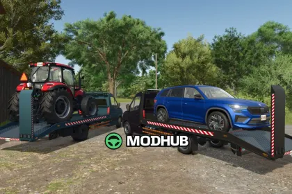 Евакуатор Mercedes-Benz Sprinter V1.2 для FS25 — 4