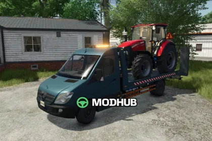 Евакуатор Mercedes-Benz Sprinter V1.2 для FS25 — 5