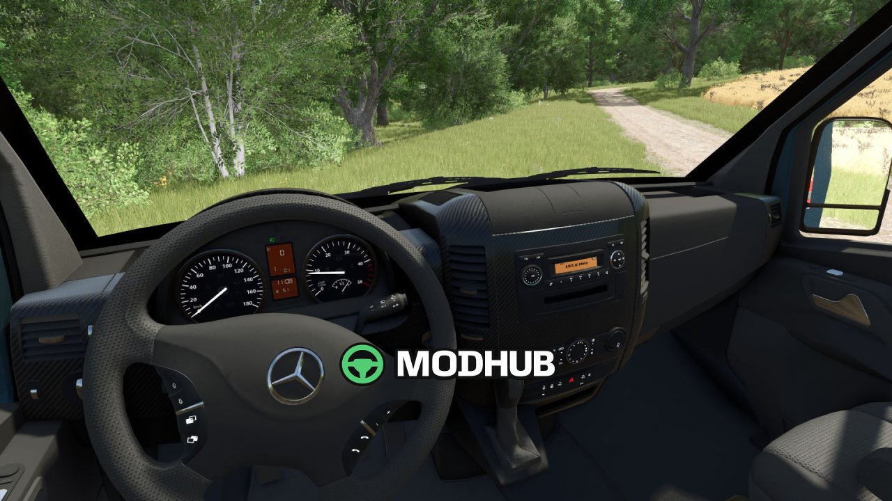 Евакуатор Mercedes-Benz Sprinter V1.2 для FS25