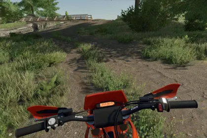Мотоцикл KTM 350 EXC-F для Farming Simulator 22 — 3