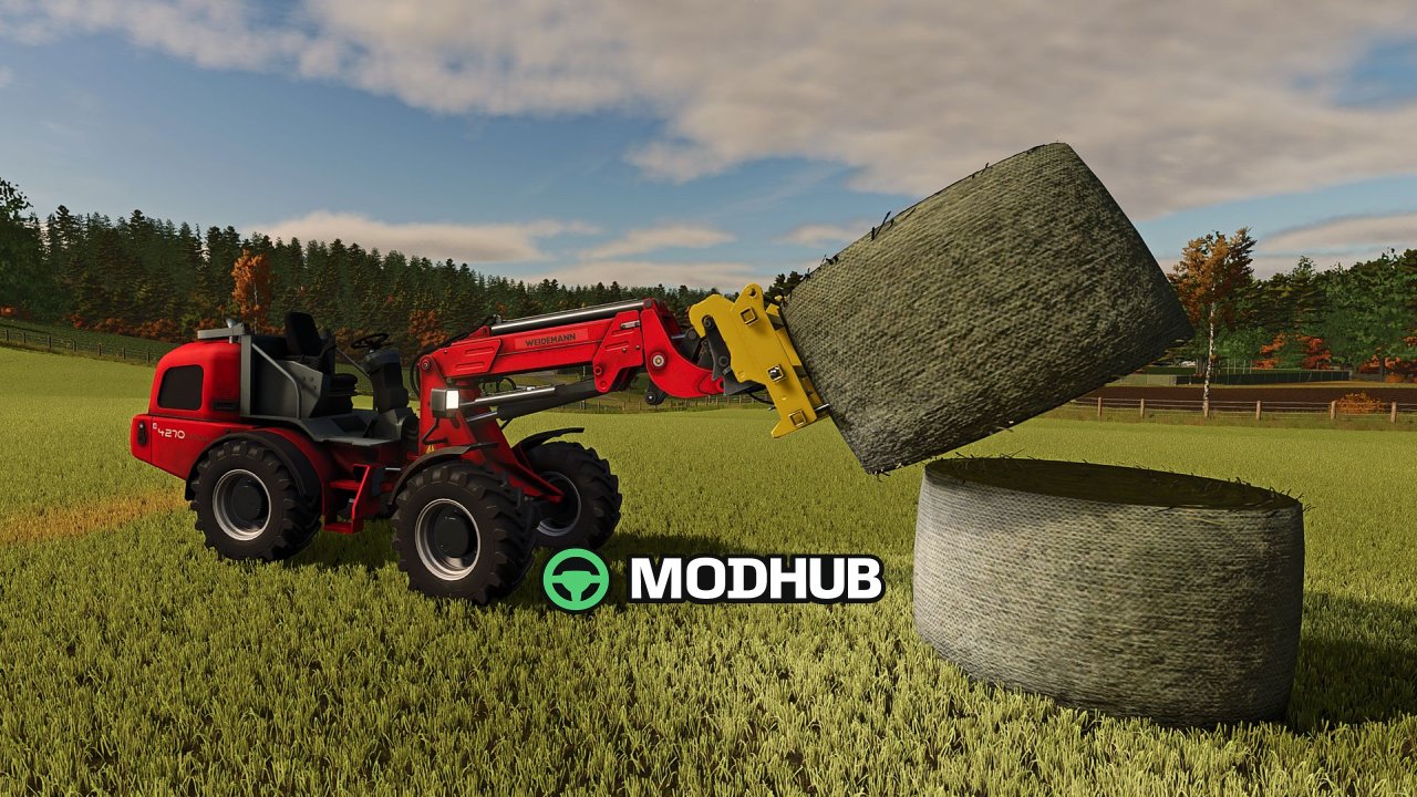 Wheel Loader Weidemann 4270CX 100T for FS25