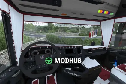 Вантажівка Scania S560 Super Red v1.0 для ETS2 — 3