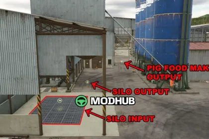Silo de grãos e misturador de rações Lizard V1.3 para FS25 — 4