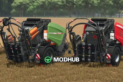 Pressa-imballatrice Fendt/MF V1.0.0.5 per FS25 — 3